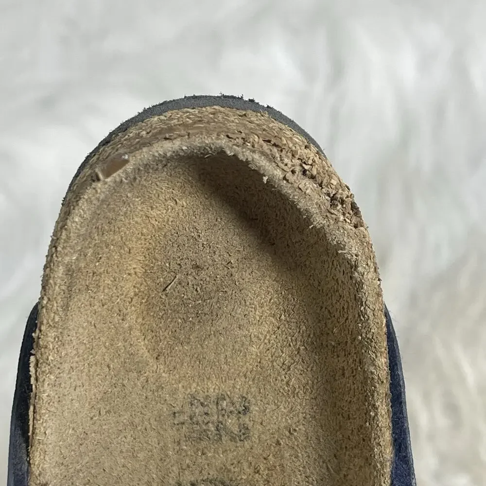 Birkenstock Arizona Blue Navy Birko-Flor Sandals Kids EU 32 US 1
